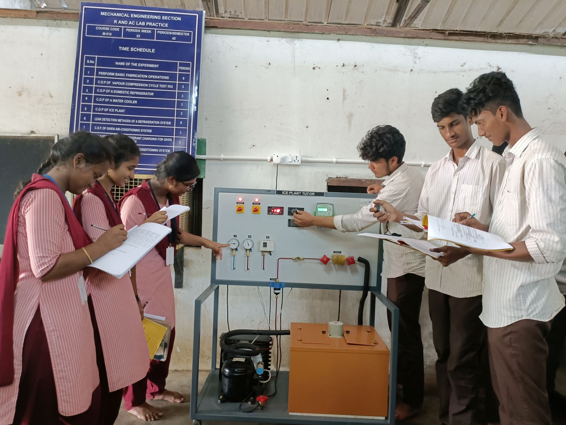 R AND AC LAB